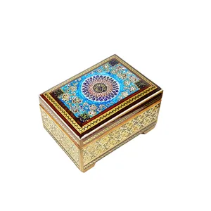 جعبه جواهر خاتم کاری مدل SH-004