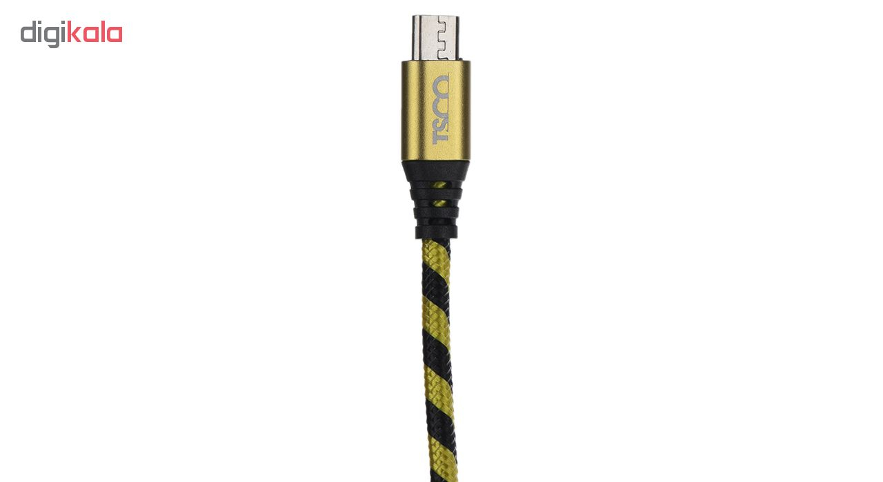 کابل تبدیل USB به microUSB تسکو مدل TC 99 طول 1.5 متر