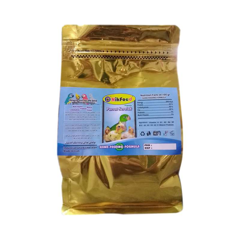 سرلاک طوطی سانان نیک فود کد Pk1000 وزن 1000 گرم