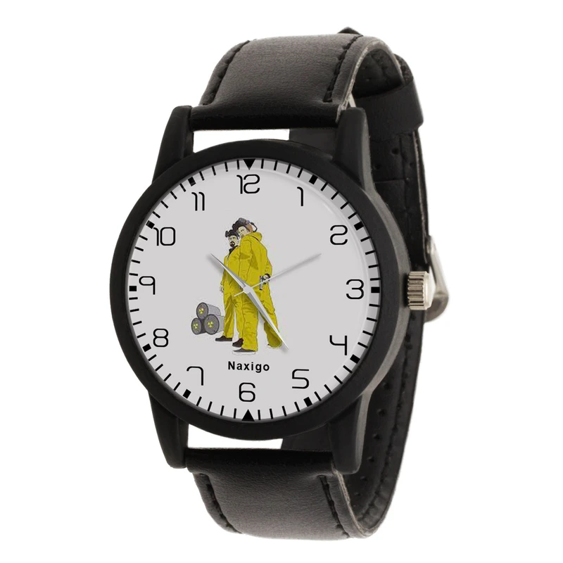 ساعت مچی عقربه ای ناکسیگو مدل بریکینگ بد کد LF14209