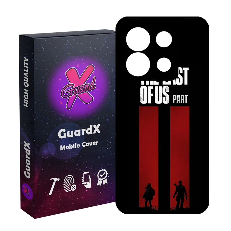 کاور گارد ایکس طرح The Last of Us مدل 10953 مناسب برای گوشی موبایل شیائومی Redmi Note 13 5G