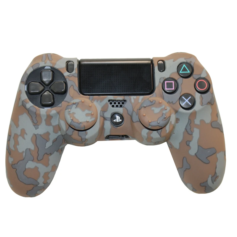 محافظ دسته بازی پلی استیشن 4 مدل army 0040 به همراه روکش آنالوگ