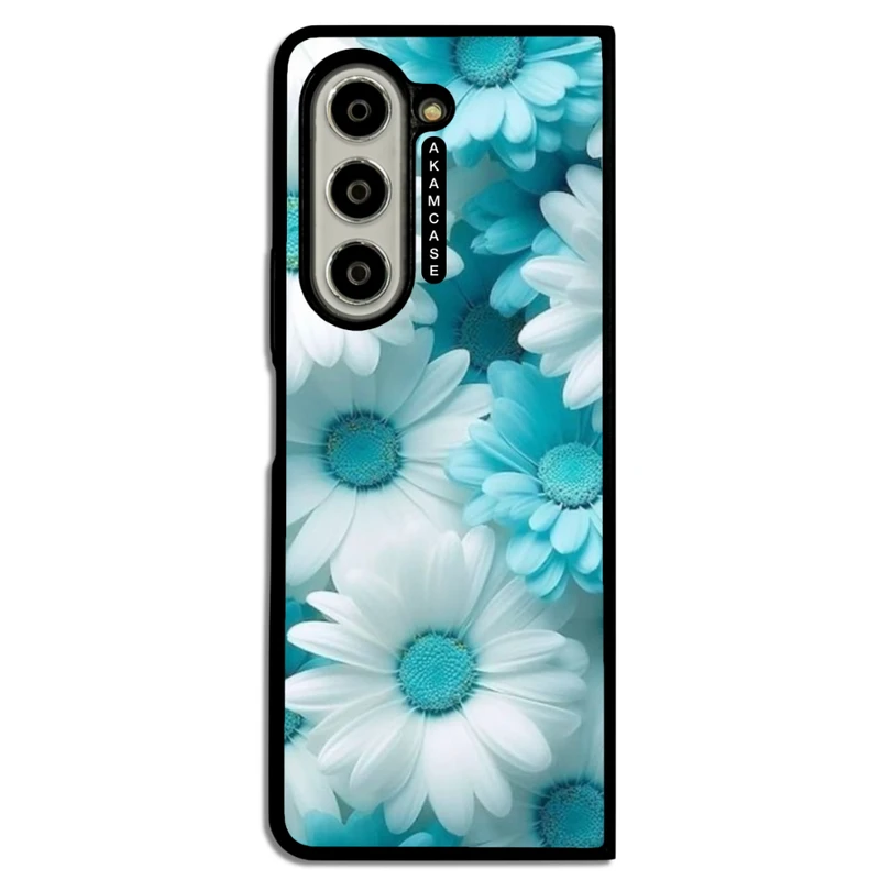 کاور آکام مدل AMC-WSGZFOLD5-FLOWERS-43 مناسب برای گوشی موبایل سامسونگ Galaxy Z Fold 5