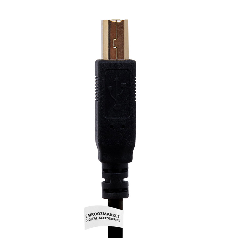 کابل پرینتر USB 2.0 امروزمارکت مدل EM27A04 طول 3 متر 1