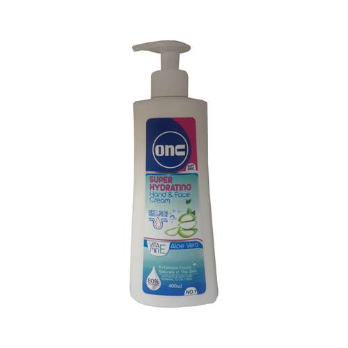 کرم آبرسان انس مدل aloevera حجم 400 میلی لیتر