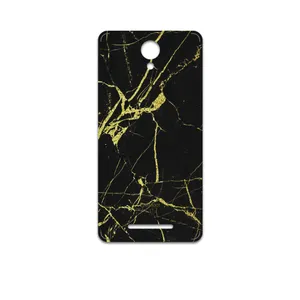MAHOOT Graphite-Gold-Marble Cover Sticker for Xiaomi Redmi Note 2