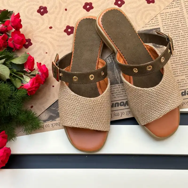 صندل زنانه نیکتا مدل ترمه