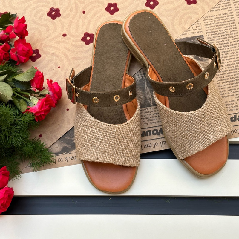 صندل زنانه نیکتا مدل ترمه