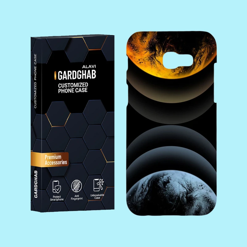 کاور گارد قاب علوی مدل هنری مناسب برای گوشی موبایل سامسونگ Galaxy A5 2017 / A520