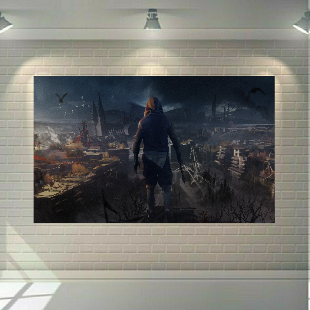 تابلو شاسی طرح گیم Dying Light مدل SDT106