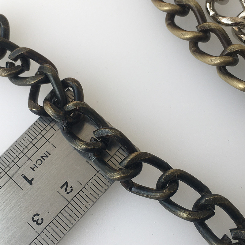 زنجیر کیف مدل فلزی حلقه باز کد ZGH-1M طول یک متر