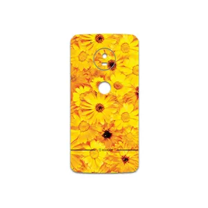 MAHOOT Yellow-Flower Cover Sticker for Motorola Moto G5