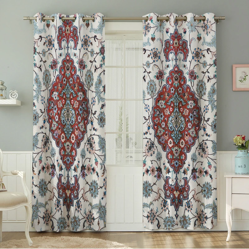 پرده نیروانا طرح مدرن مدل هازان کد 8954 سایز 140×280 سانتی متر