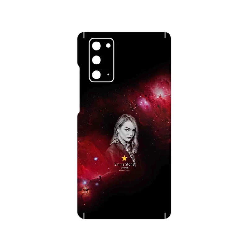 برچسب پوششی ماهوت مدل Emma Stone مناسب برای گوشی موبایل سامسونگ Galaxy Note 20