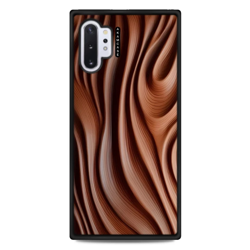 کاور آکام مدل AMC-WSGN10P-WOOD-6 مناسب برای گوشی موبایل سامسونگ Galaxy Note 10 Plus