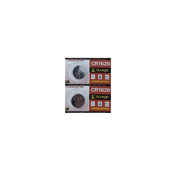 باتری سکه ای تیانکیو مدل CR 1620 بسته دو عددی