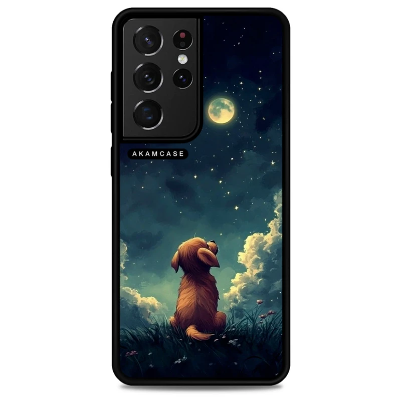 کاور آکام مدل AMC-WSGS21U-DOGS-8 مناسب برای گوشی موبایل سامسونگ Galaxy S21 Ultra