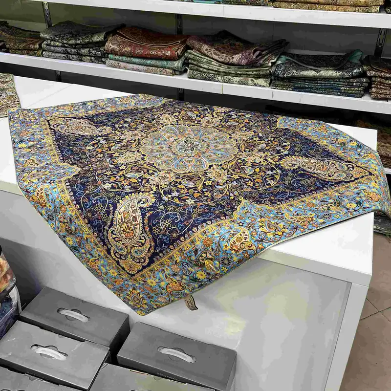 رومیزی ترمه طرح افشار کد sa100