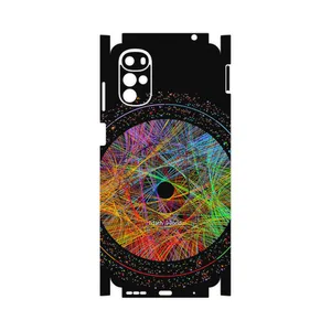MAHOOT Mathematical Geometric Shape 2-FullSkin Cover Sticker for Motorola Moto G22
