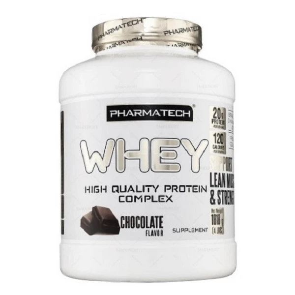 پودر وی پروتئین با طعمم شکلاتی  فارماتک - 1818 گرم