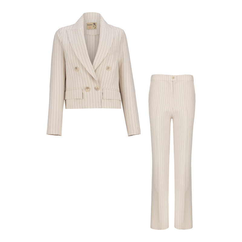 ست کت و شلوار زنانه السانا مدل غنچه کد 207409