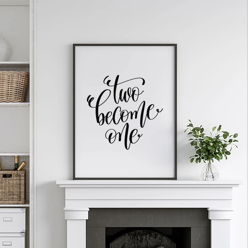 تابلو سالی وود مدل یکی شدن کد T200218