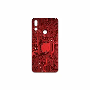 MAHOOT Red Printed Circuit Board Cover Sticker for Huawei Y9 Prime 2019