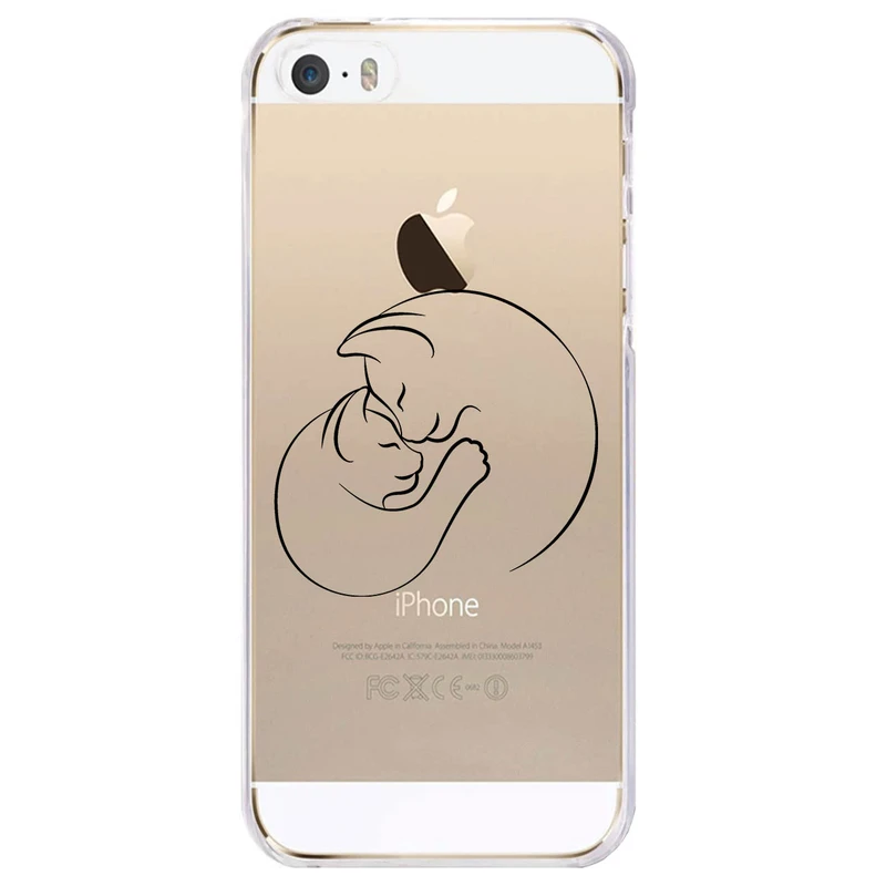 کاور مگافون طرح گربه مدل C61-B مناسب برای گوشی موبایل اپل iPhone 5 / 5S / SE