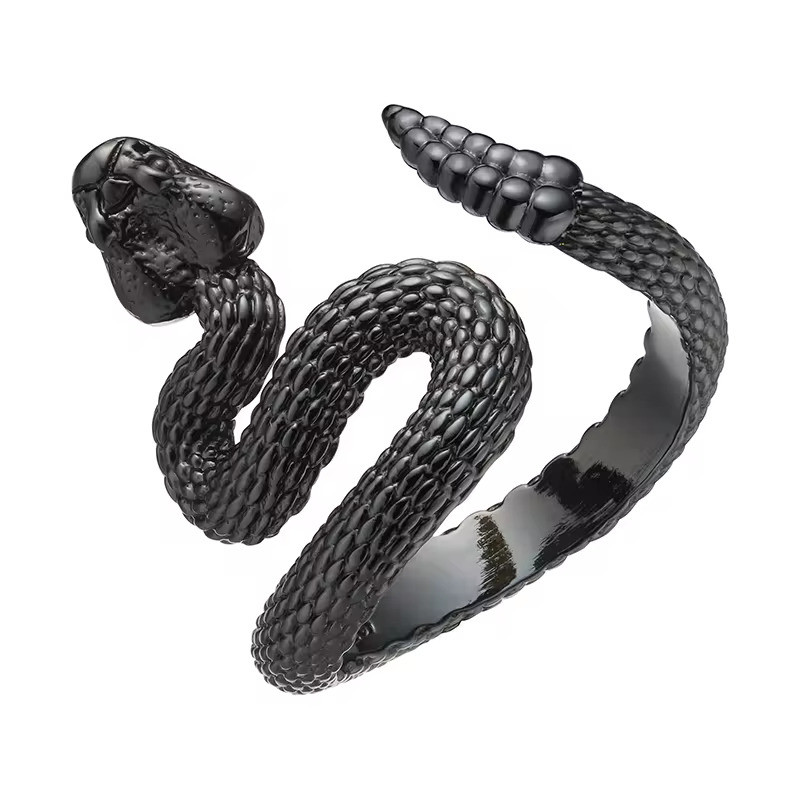 انگشتر دخترانه مدل مار کد 001