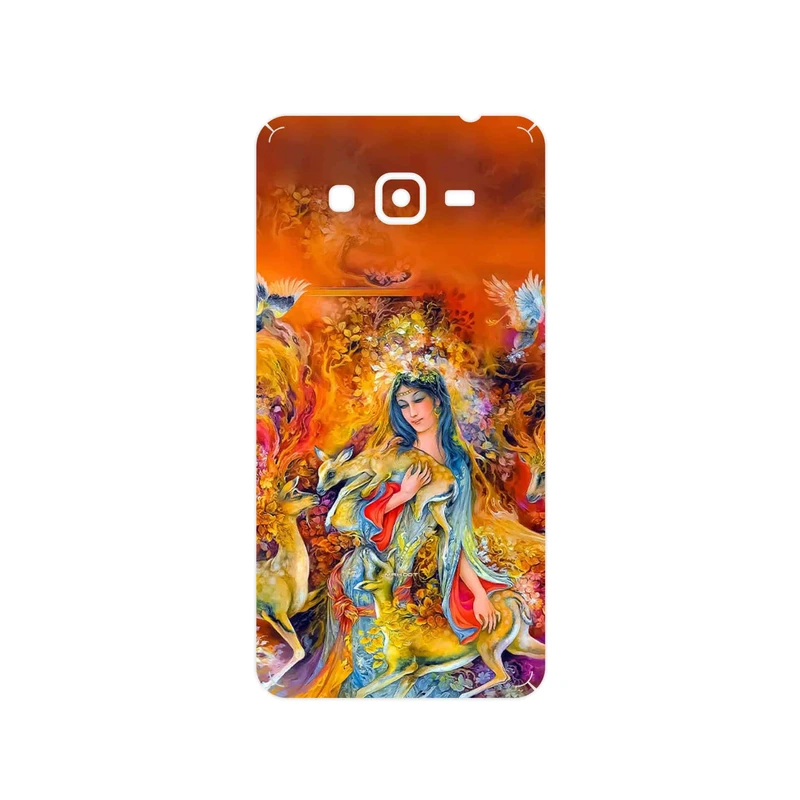 برچسب پوششی ماهوت مدل Persian miniature 2 مناسب برای گوشی موبایل سامسونگ Galaxy Grand Prime