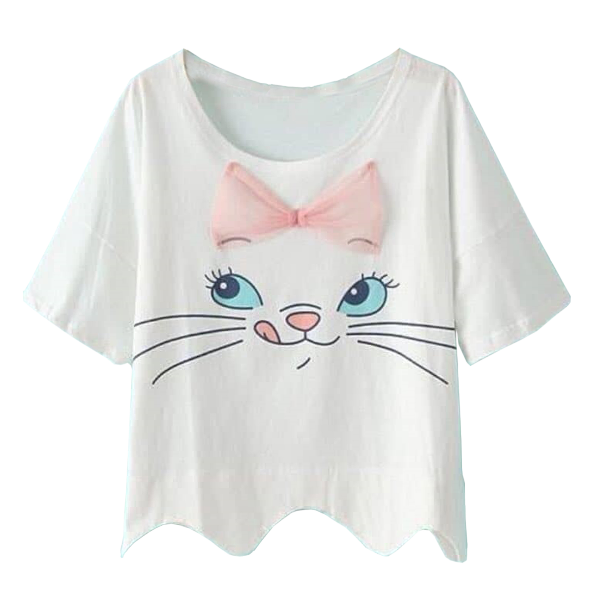 تی شرت دخترانه مدل گربه
