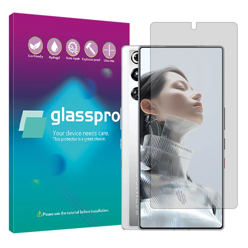 محافظ صفحه نمایش مات گلس پرو مدل هیدروژلی مناسب برای گوشی موبایل زد تی ای nubia RedMagic 11 Pro (China)