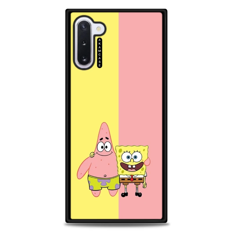 کاور آکام مدل AMC-WSGN10-SPONGE BOB6 مناسب برای گوشی موبایل سامسونگ Galaxy Note 10