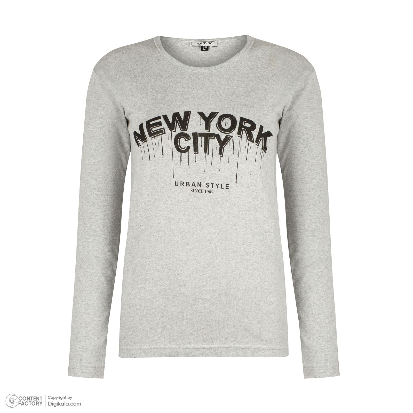 ست تی شرت آستین بلند و شلوار زنانه ایزی دو مدل 473105 - - 4