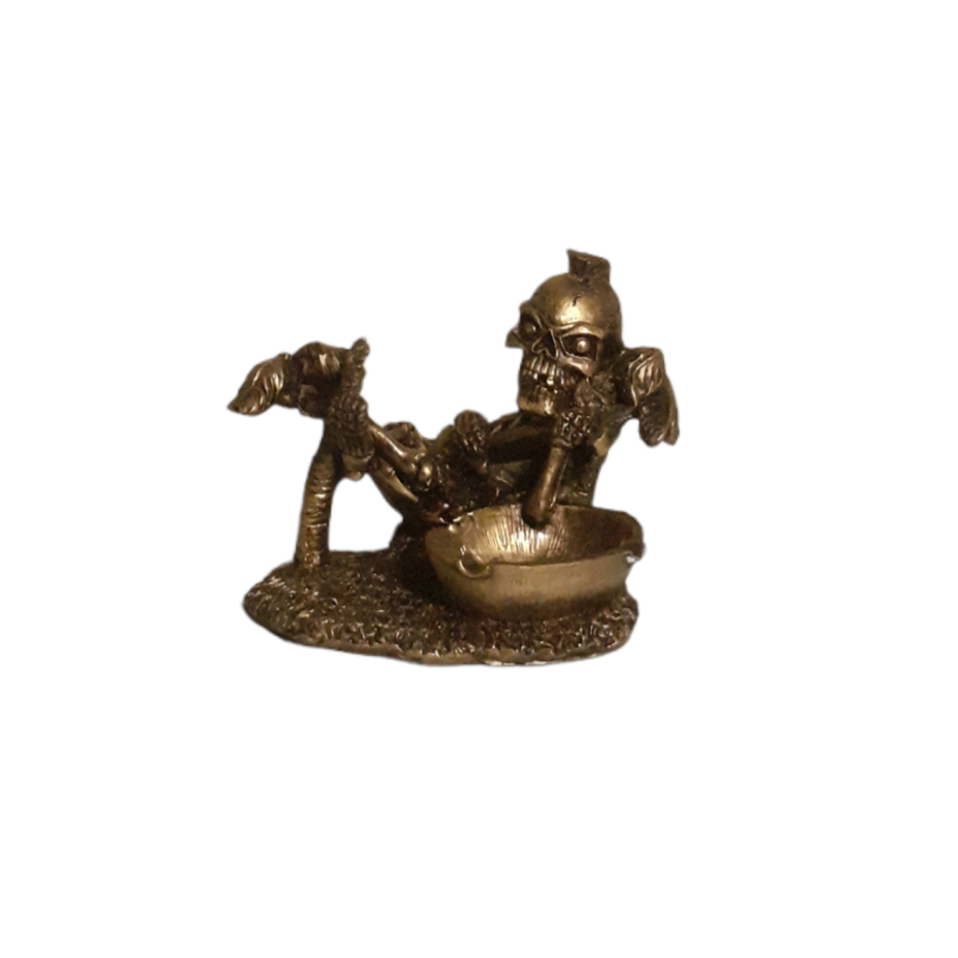 زیرسیگاری طرح اسکلت مدل جمجمه کد nt13