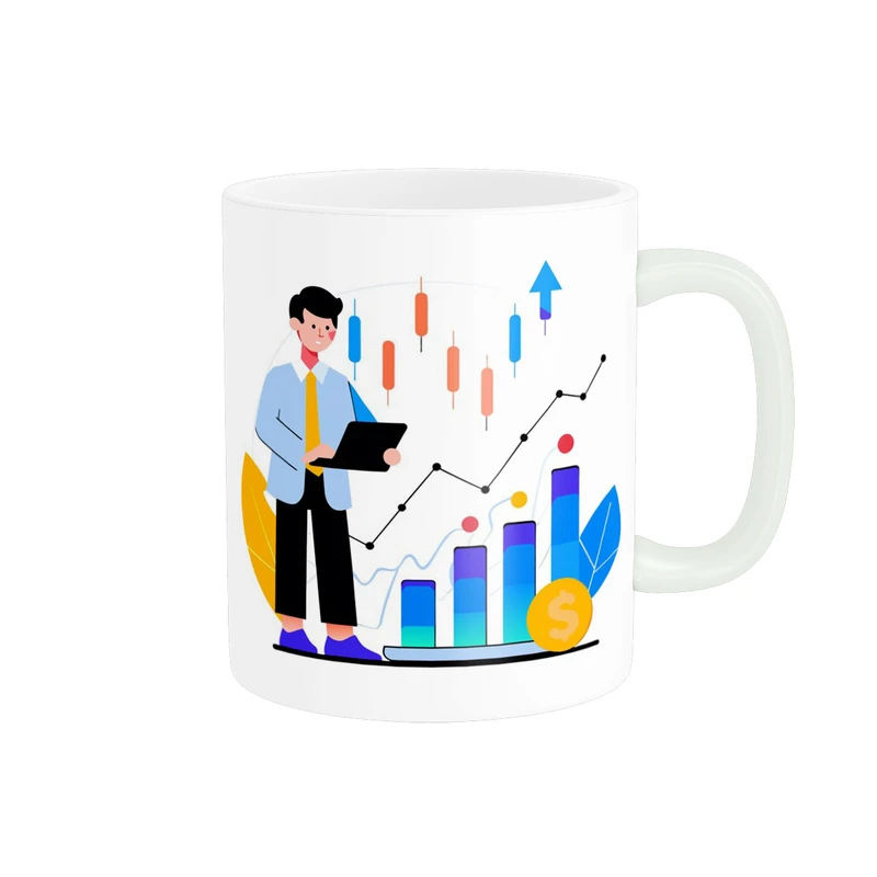 ماگ استلار طرح ترید و فارکس و ارزهای دیجیتال  کد 1819