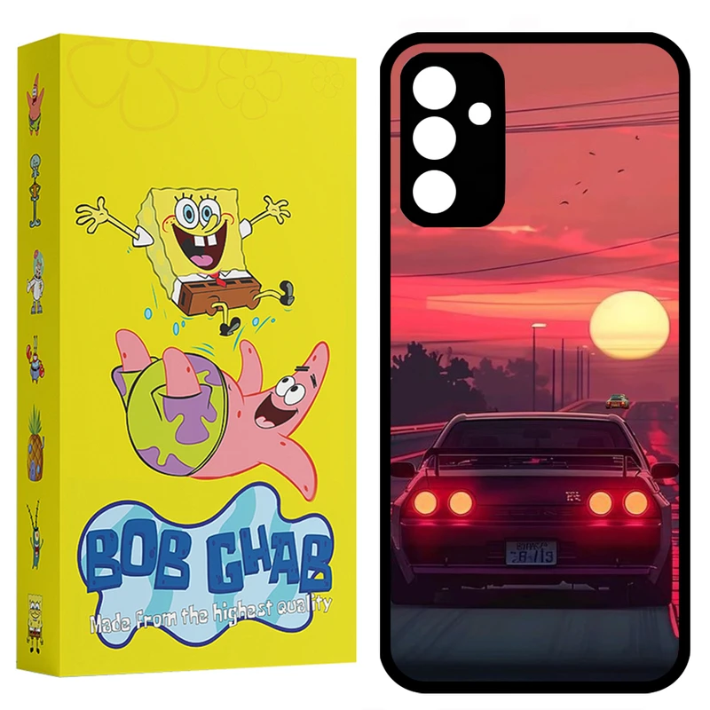 کاور باب قاب طرح ماشین مدل BCPA34 مناسب برای گوشی موبایل سامسونگ Galaxy A34 5G