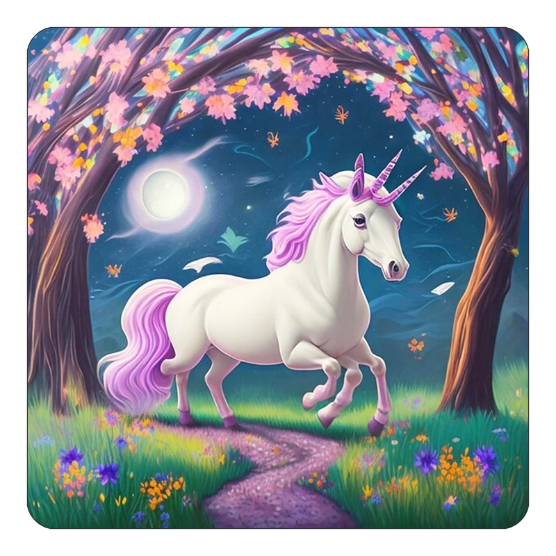 مگنت کاکتی طرح اسب تک شاخ و یونیکورن مدل mp31640