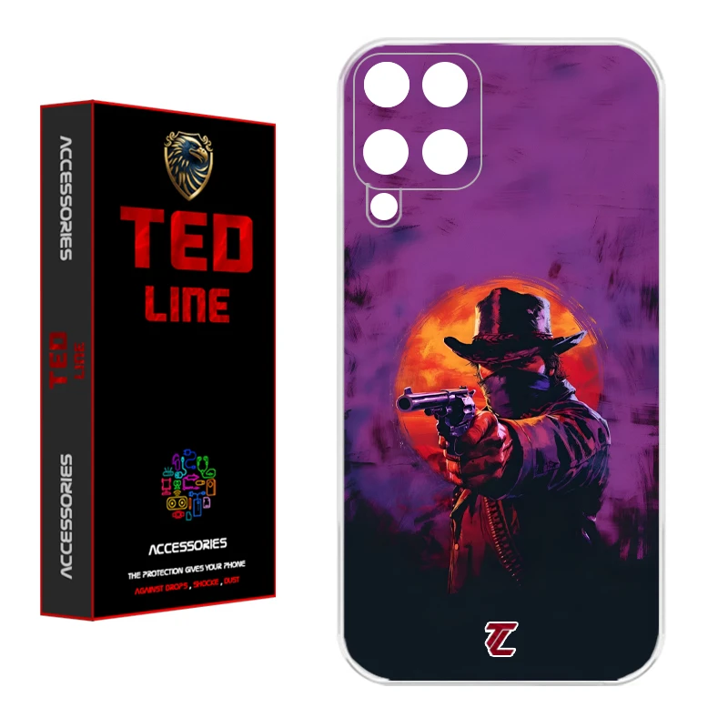 کاور تدلاین طرح رد دد ریدمپشن کد 1195 مناسب برای گوشی موبایل سامسونگ Galaxy A22 4G