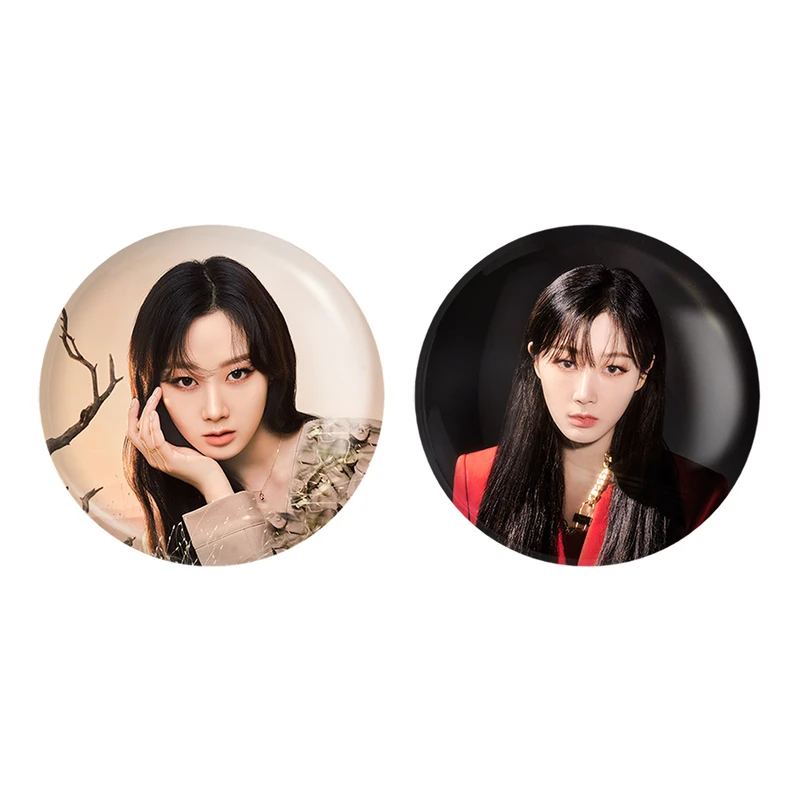 مگنت خندالو طرح جیزل گروه Aespa کد 1246812463 مجموعه 2 عددی