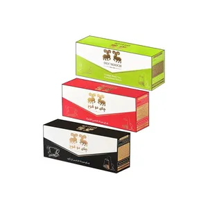 چای سیاه خارجی کیسه ای عطری کلاسیک هل دو قوچ - 150 گرم سه بسته 25 عددی