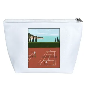 کیف لوازم آرایش دخترانه خندالو مدل زمین تنیس کد 10392