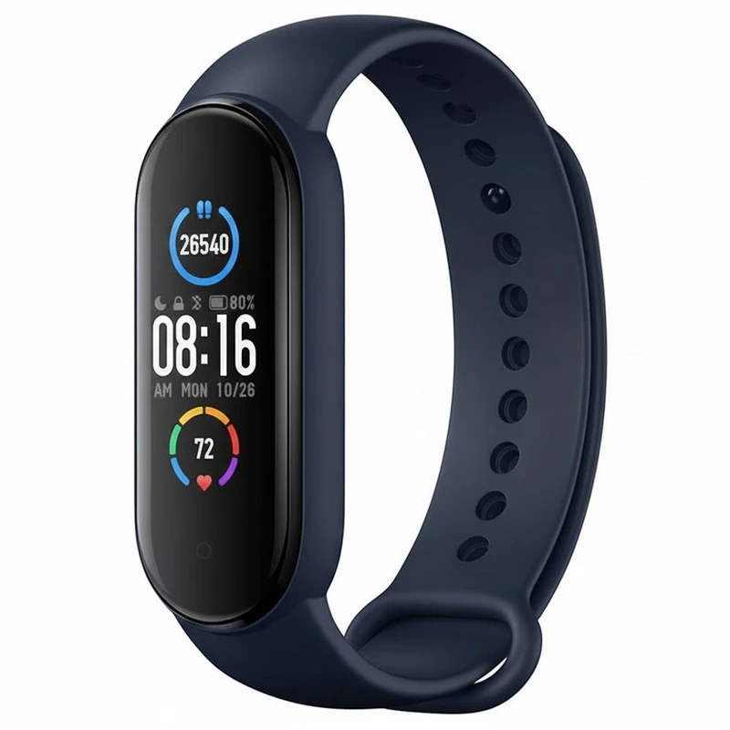 بند آکوآرا مدل SilicAK مناسب برای ساعت هوشمند شیائومی Mi Band 3 12mm