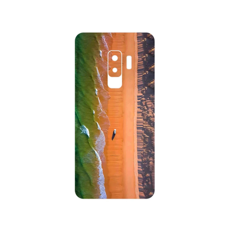 برچسب پوششی ماهوت مدل Beach and Green Sea مناسب برای گوشی موبایل سامسونگ Galaxy S9 Plus