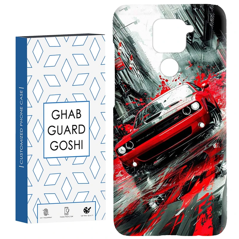 کاور قاب گارد گوشی طرح ماشین کد Dimo-091 مناسب برای گوشی موبایل شیائومی Redmi Note 9 