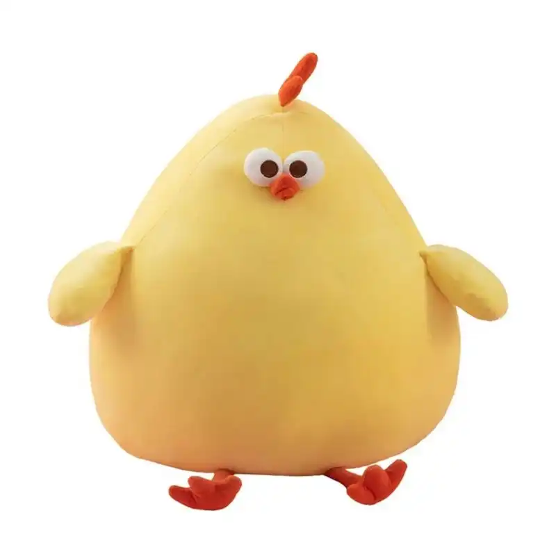 عروسک مدل جوجه طرح تپل ارتفاع 28 سانتی متر