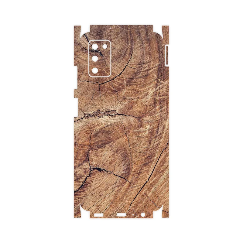 برچسب پوششی ماهوت مدل Wood Texture 5-FullSkin مناسب برای گوشی موبایل سامسونگ Galaxy A03S