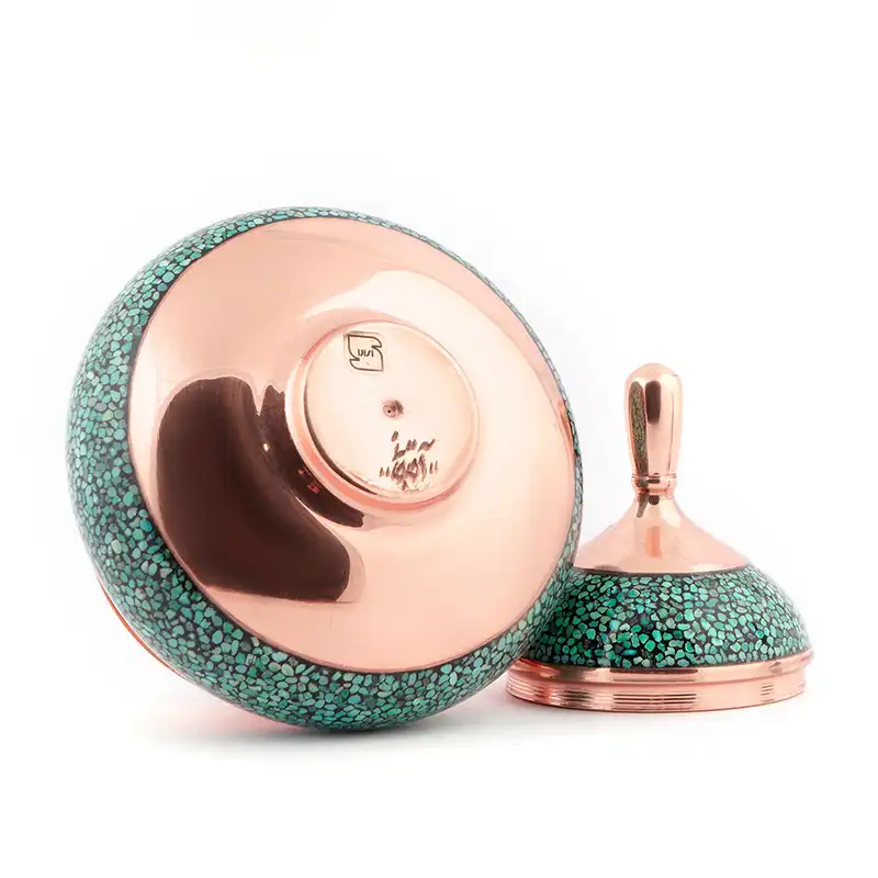 شکلات خوری آرا هنر فاخر ایرانی مدل فیروزه کوبی دخل