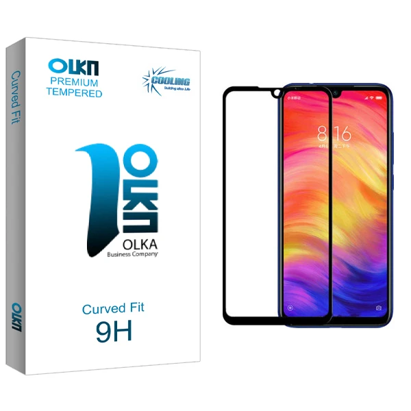 محافظ صفحه نمایش کولینگ مدل Olka glass مناسب برای گوشی موبایل شیائومی Redmi 7