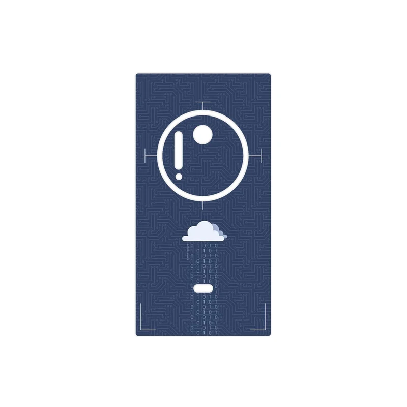 برچسب پوششی ماهوت مدل Minimal Data Cloud مناسب برای گوشی موبایل نوکیا Lumia 1020